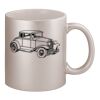 11oz Metallic Silver Mug Thumbnail