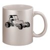 11oz Metallic Silver Mug Thumbnail