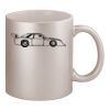 11oz Metallic Silver Mug Thumbnail