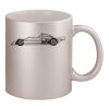 11oz Metallic Silver Mug Thumbnail