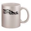 11oz Metallic Silver Mug Thumbnail
