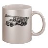 11oz Metallic Silver Mug Thumbnail