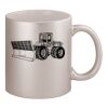 11oz Metallic Silver Mug Thumbnail