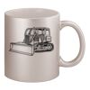 11oz Metallic Silver Mug Thumbnail