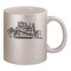 11oz Metallic Silver Mug Thumbnail