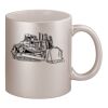 11oz Metallic Silver Mug Thumbnail