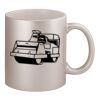 11oz Metallic Silver Mug Thumbnail