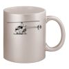 11oz Metallic Silver Mug Thumbnail