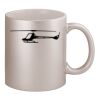 11oz Metallic Silver Mug Thumbnail