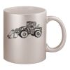 11oz Metallic Silver Mug Thumbnail