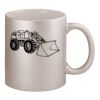 11oz Metallic Silver Mug Thumbnail