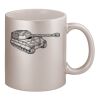 11oz Metallic Silver Mug Thumbnail