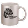 11oz Metallic Silver Mug Thumbnail