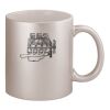 11oz Metallic Silver Mug Thumbnail
