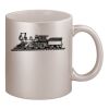 11oz Metallic Silver Mug Thumbnail