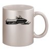 11oz Metallic Silver Mug Thumbnail