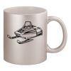 11oz Metallic Silver Mug Thumbnail