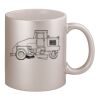 11oz Metallic Silver Mug Thumbnail