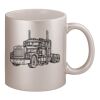 11oz Metallic Silver Mug Thumbnail