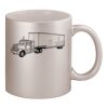 11oz Metallic Silver Mug Thumbnail