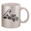 11oz Metallic Silver Mug Thumbnail