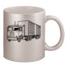 11oz Metallic Silver Mug Thumbnail