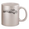 11oz Metallic Silver Mug Thumbnail