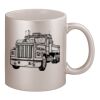 11oz Metallic Silver Mug Thumbnail