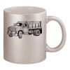 11oz Metallic Silver Mug Thumbnail