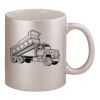 11oz Metallic Silver Mug Thumbnail