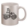 11oz Metallic Silver Mug Thumbnail