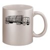 11oz Metallic Silver Mug Thumbnail