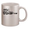 11oz Metallic Silver Mug Thumbnail