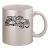 11oz Metallic Silver Mug Thumbnail