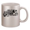 11oz Metallic Silver Mug Thumbnail