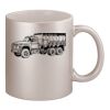 11oz Metallic Silver Mug Thumbnail