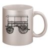 11oz Metallic Silver Mug Thumbnail