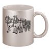 11oz Metallic Silver Mug Thumbnail