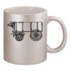 11oz Metallic Silver Mug Thumbnail