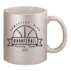 11oz Metallic Silver Mug Thumbnail