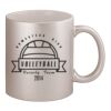 11oz Metallic Silver Mug Thumbnail