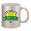 11oz Metallic Silver Mug Thumbnail