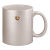 11oz Metallic Silver Mug Thumbnail