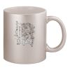 11oz Metallic Silver Mug Thumbnail