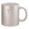 11oz Metallic Silver Mug Thumbnail