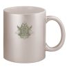 11oz Metallic Silver Mug Thumbnail