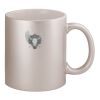 11oz Metallic Silver Mug Thumbnail