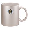 11oz Metallic Silver Mug Thumbnail