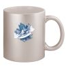 11oz Metallic Silver Mug Thumbnail