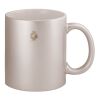11oz Metallic Silver Mug Thumbnail